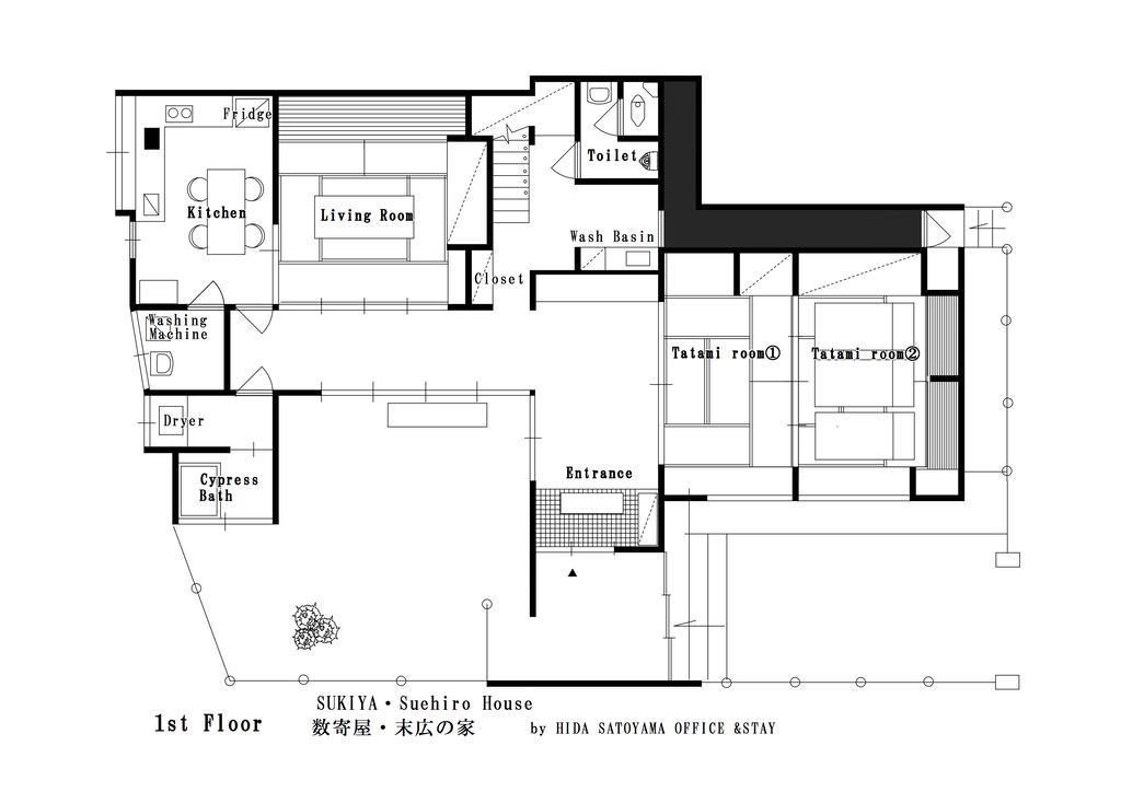 SUKIYA-zukuri Su ehiro House Villa Hida Eksteriør billede